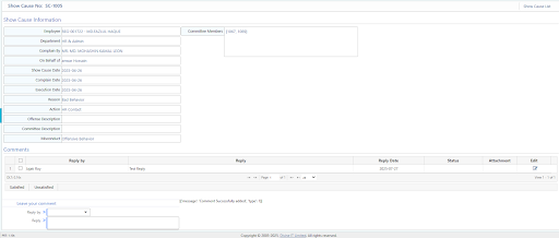 Investigation Workflow